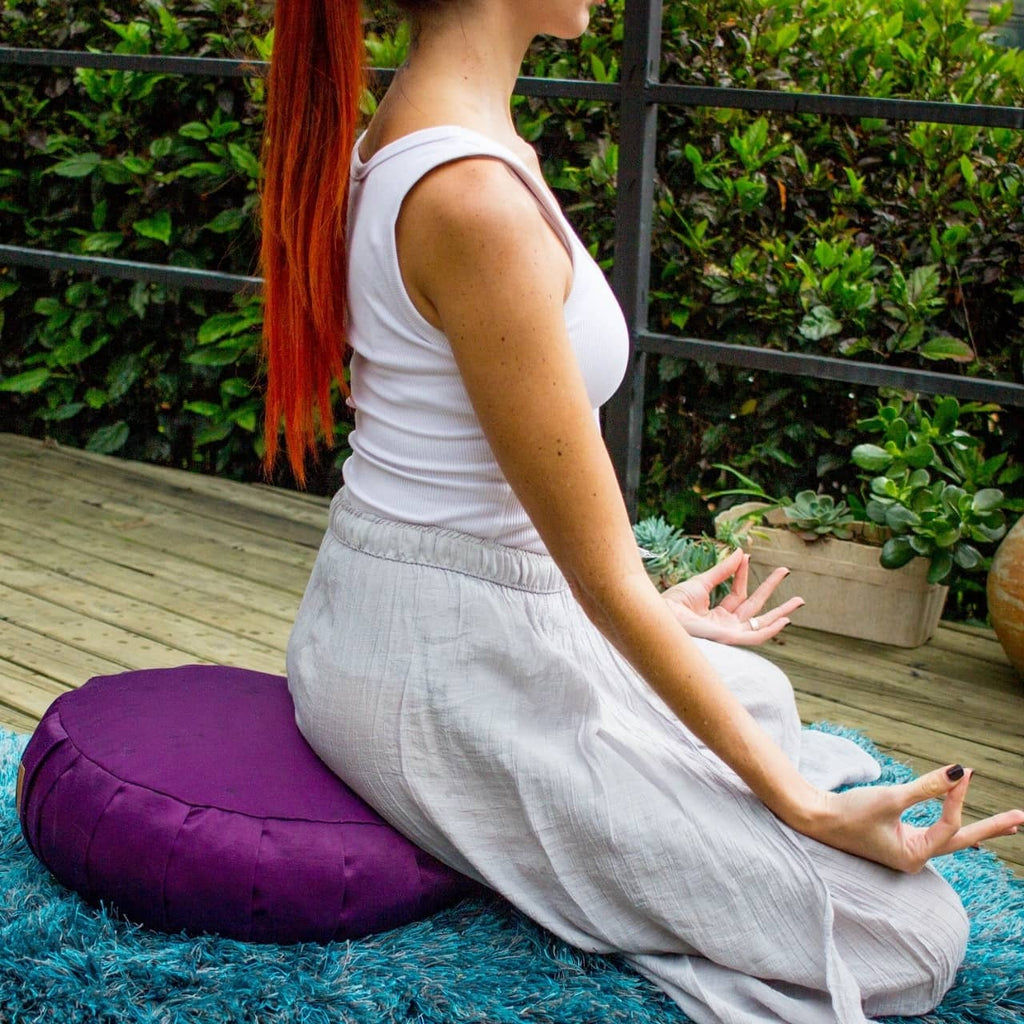 ¿Qué es un zafu de meditación?